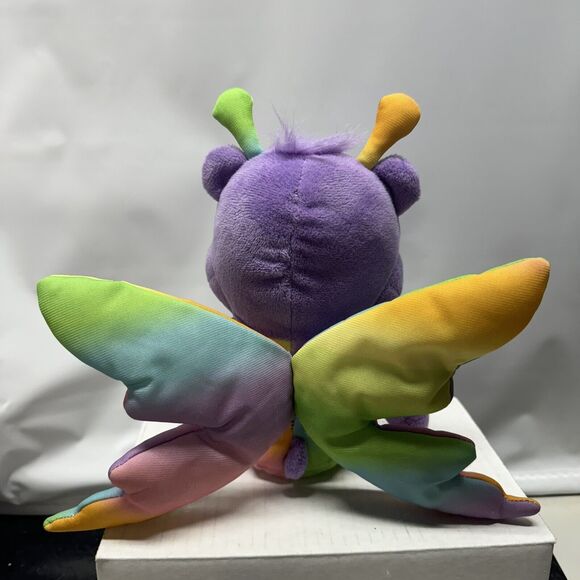 Care Bears Share Bear Butterfly Plush Soft Toy Stuffed Animal  Basic Fun - Picture 4 of 8